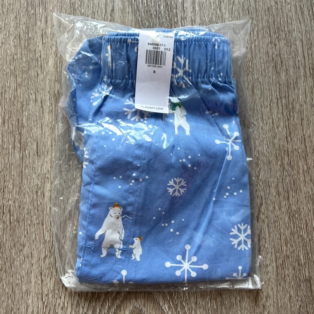 Old Navy Men’s Soft-Washed 100% Cotton Boxer Shorts Polar Bear Print Size Small
